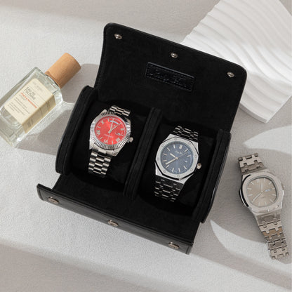 Estuche para relojes de cuero de primera calidad