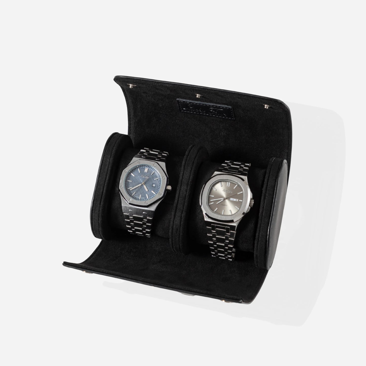 Estuche para relojes de cuero de primera calidad