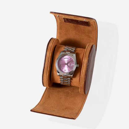 Estuche para relojes de cuero de primera calidad