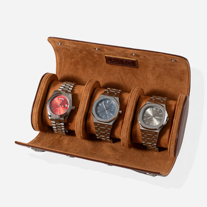 Estuche para relojes de cuero de primera calidad