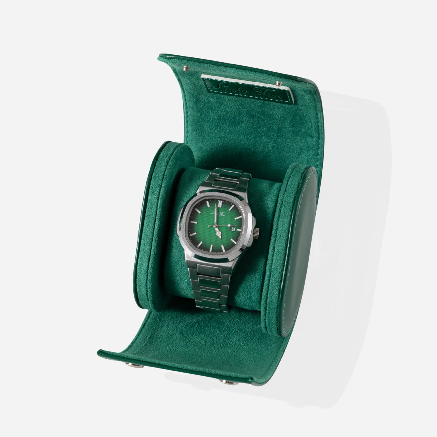 Estuche para relojes de cuero de primera calidad