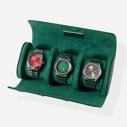 Estuche para relojes de cuero de primera calidad